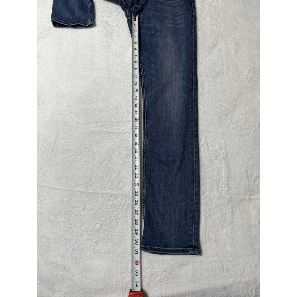 Banana Republic Traveler‎ Jeans Mens 32x31 Blue Slim Tapered Stretch